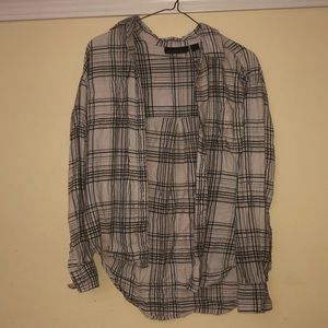 Plaid button up